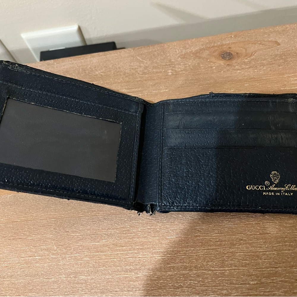 Authentic Gucci Men’s Wallet Vintage - Picture 3 of 11